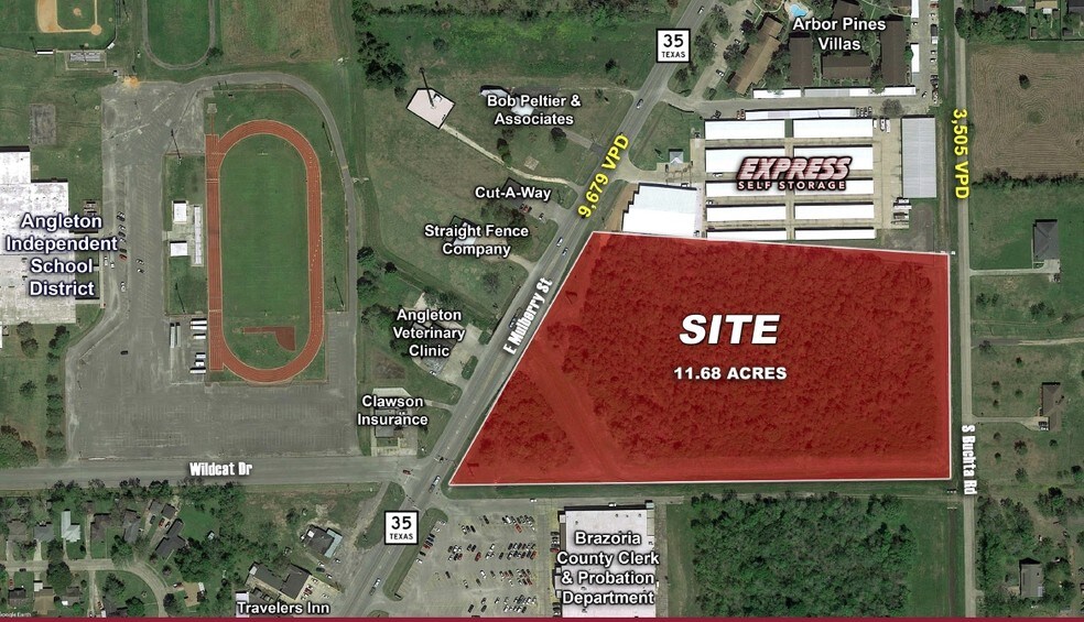 More Photos Of Hwy 35 & Wildcat Dr, Angleton Land For Sale