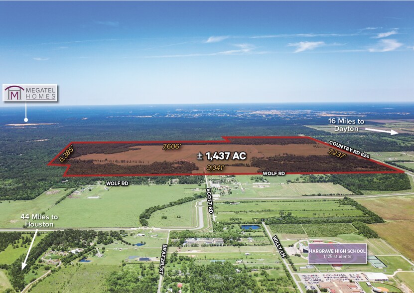 More Photos Of 2435 Wolf Rd, Huffman Land For Sale