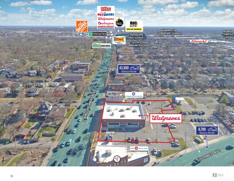 More Photos Of 2301 S Kingshighway Blvd, Saint Louis Freestanding For Sale