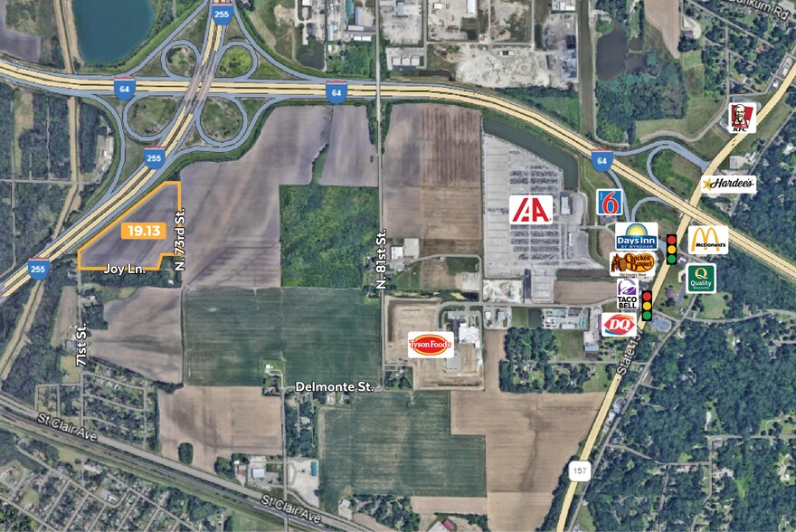 Primary Photo Of 1290 N 71st St, East Saint Louis Land For Sale