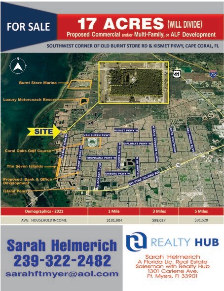 Primary Photo Of 3926 Kismet Pky, Cape Coral Land For Sale