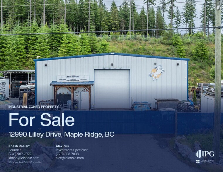 Primary Photo Of 12990 Lilley Dr, Maple Ridge Manufacturing For Sale