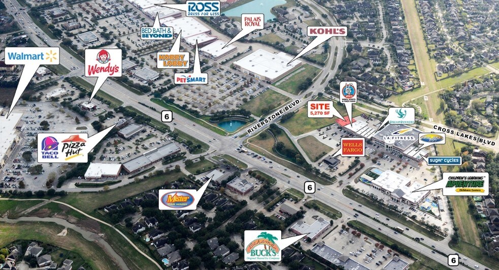 More Photos Of 5418 Highway 6, Missouri City Freestanding For Lease