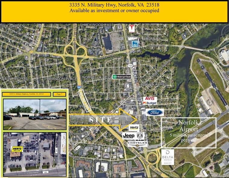 More Photos Of 3335 N Military Hwy, Norfolk Auto Dealership For Sale