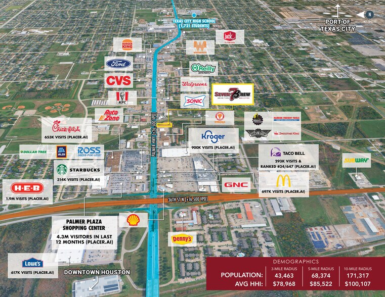 More Photos Of 3231 Palmer Hwy, Texas City Freestanding For Sale