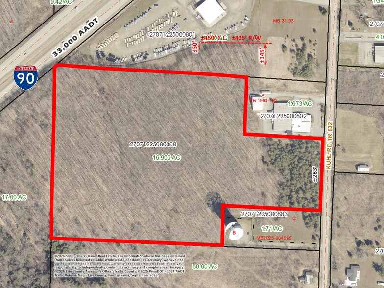 More Photos Of 0 Kuhl Rd, Erie Land For Sale