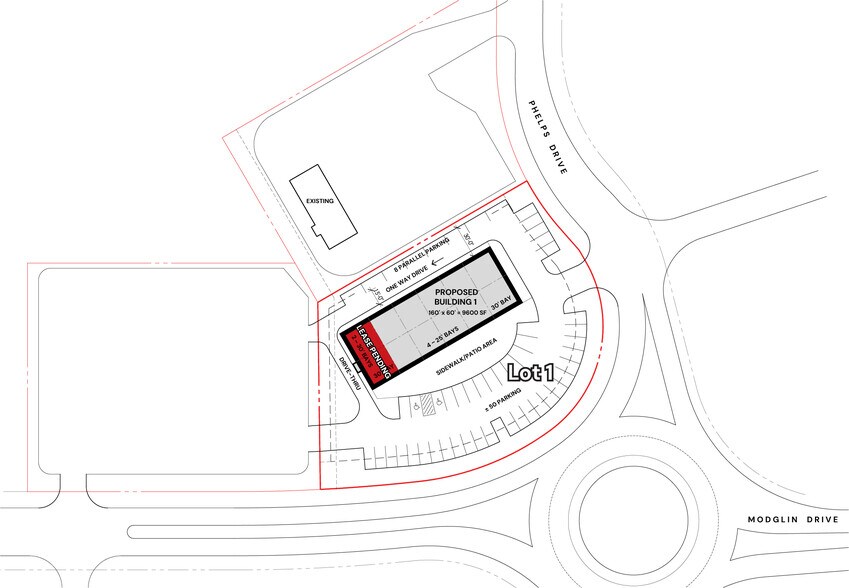 More Photos Of N Gateway Shoppes, Greenfield Storefront For Lease