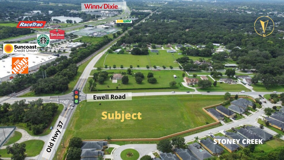 Primary Photo Of Old Hwy 37 @ Ewell Rd, Lakeland Land For Sale