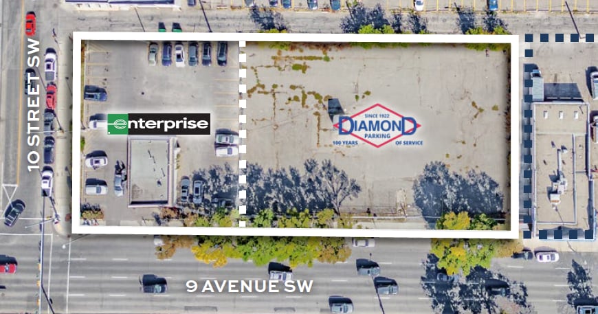 More Photos Of 1020-1036 9 Av SW, Calgary Land For Sale