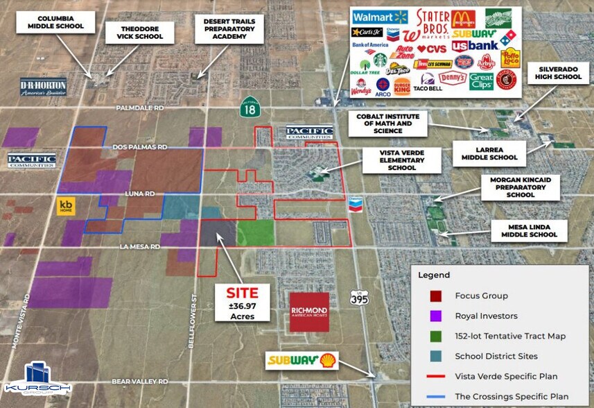 Primary Photo Of Bellflower Street, Victorville Land For Sale