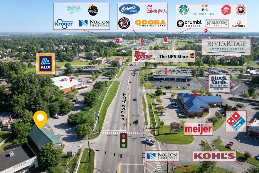 More Photos Of 3121 E 10th St, Jeffersonville Freestanding For Lease