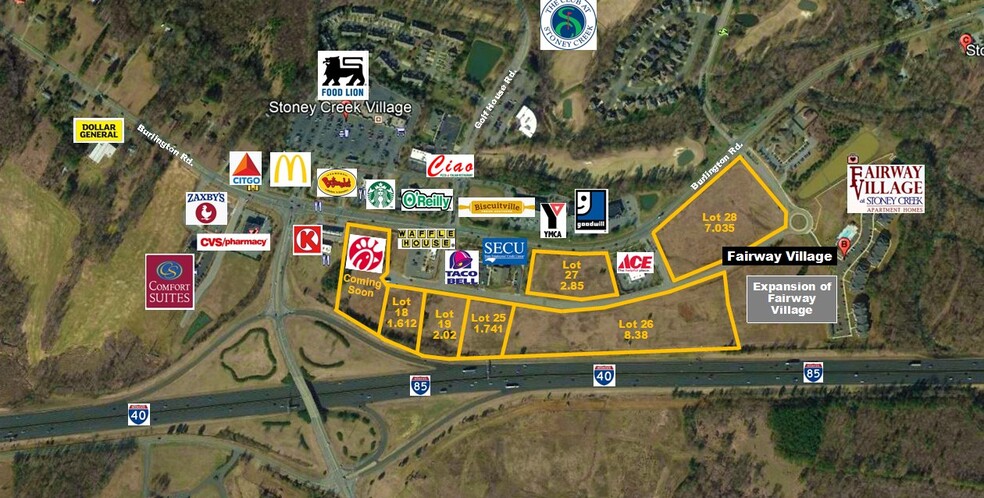 Primary Photo Of 6500 Interstate Ct, Whitsett Land For Sale