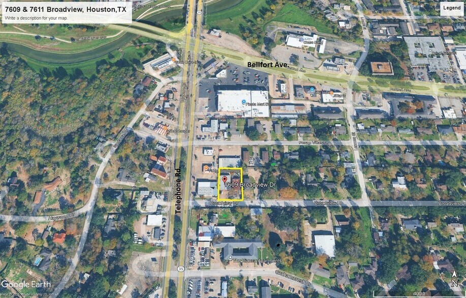 More Photos Of 7609 Broadview Dr, Houston Warehouse For Sale