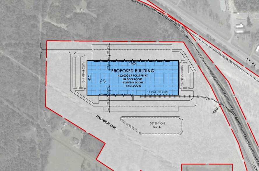 Primary Photo Of 1001 County Road 2112 Daingerfield TX 75638 USA, Daingerfield Distribution For Lease