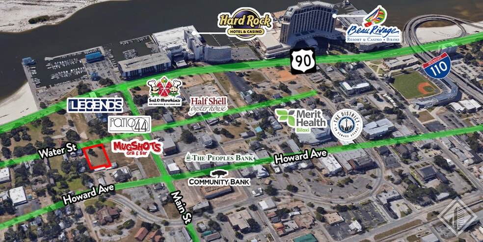 More Photos Of Water Street and Dukate Street, Biloxi Land For Sale