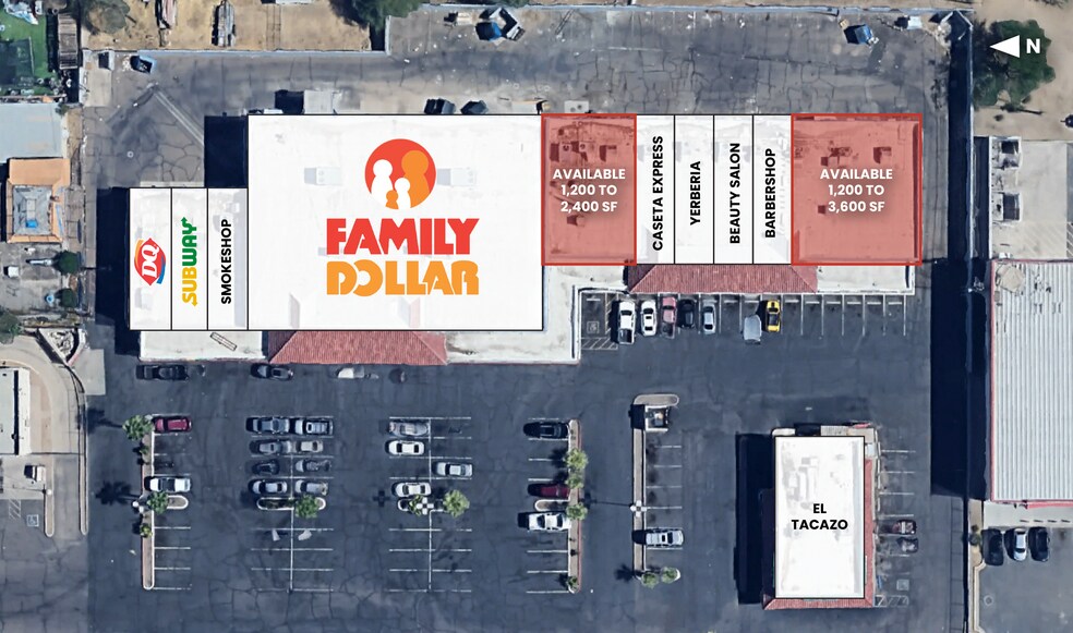 More Photos Of 5217-5233 S Central Ave, Phoenix General Retail For Lease