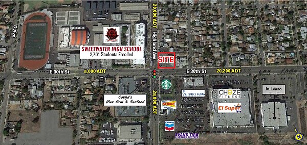 More Photos Of 2945 Highland Ave, National City Service Station For Lease