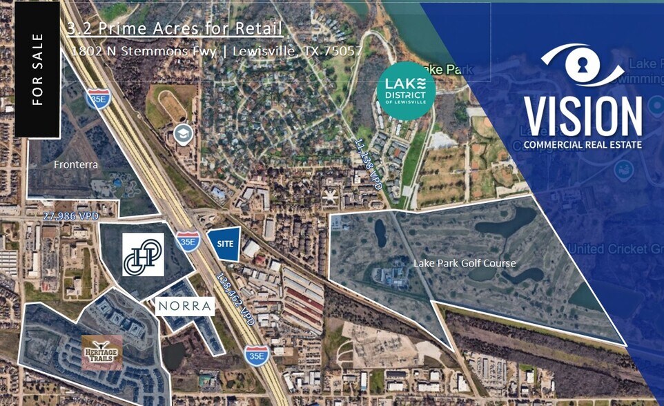 Primary Photo Of 1802 N Stemmons Fwy, Lewisville Land For Sale