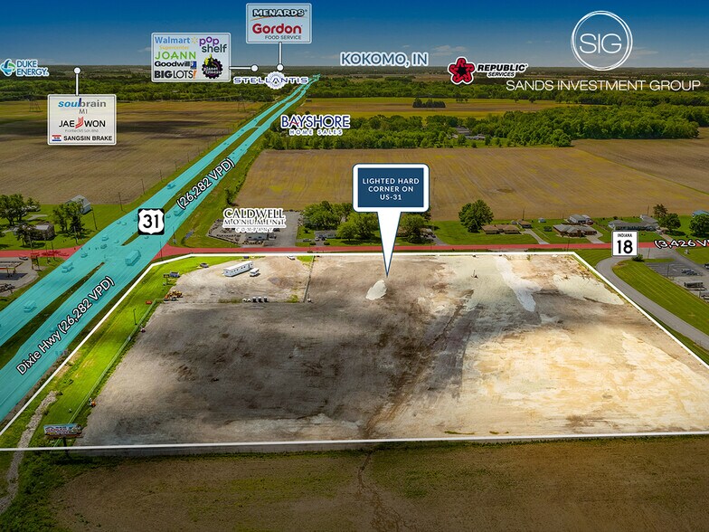 Primary Photo Of 3050 State Road 18, Kokomo Land For Sale