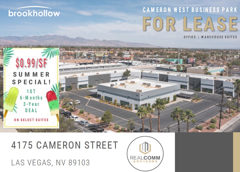 Primary Photo Of 4175 Cameron St, Las Vegas Light Manufacturing For Lease