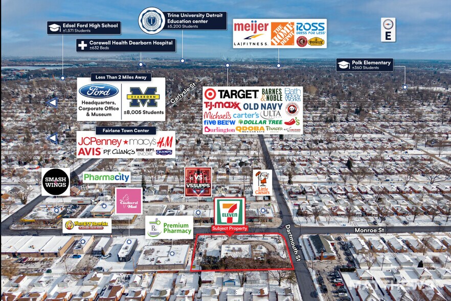 More Photos Of 3850 Monroe St, Dearborn Convenience Store For Sale