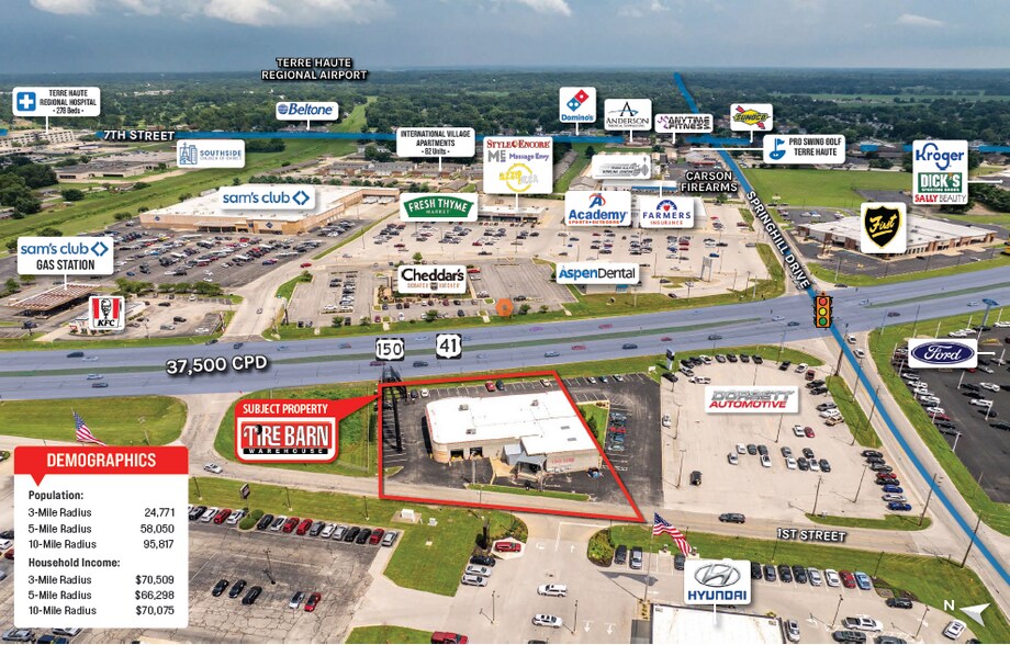 More Photos Of 4423 S US Highway 41, Terre Haute Service Station For Sale