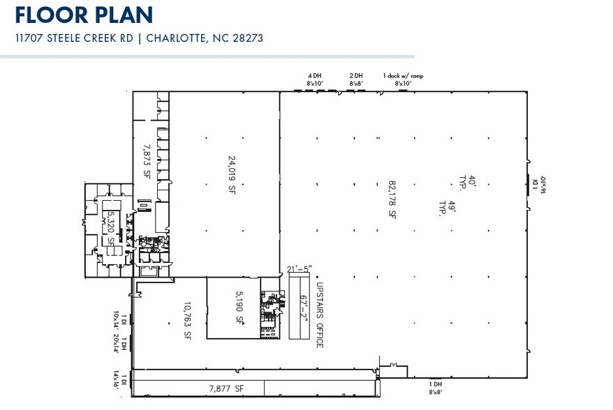 More Photos Of 11707 Steele Creek Rd, Charlotte Manufacturing For Lease