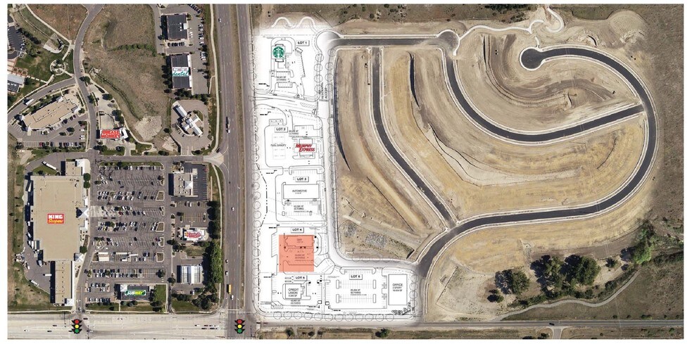More Photos Of NEC Parker Rd & Stroh Rd, Parker Bank For Lease
