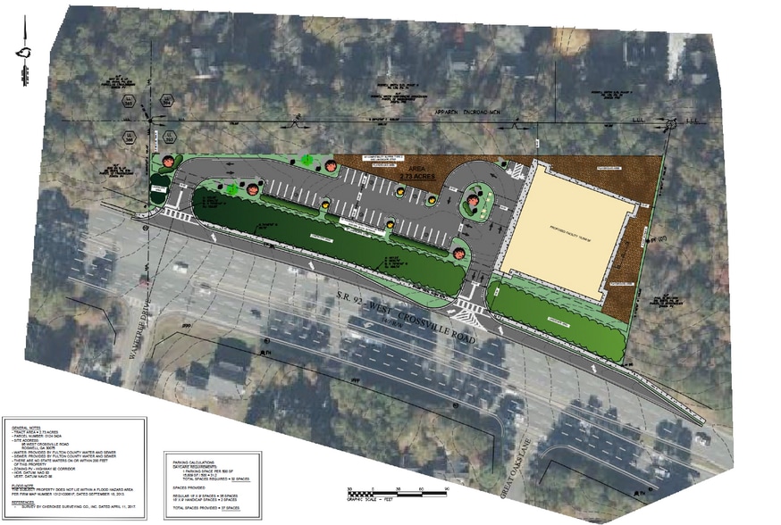 Primary Photo Of 95 W Crossville Rd, Roswell Land For Sale