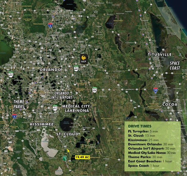 More Photos Of 3825 Canoe Creek Rd, Saint Cloud Land For Sale