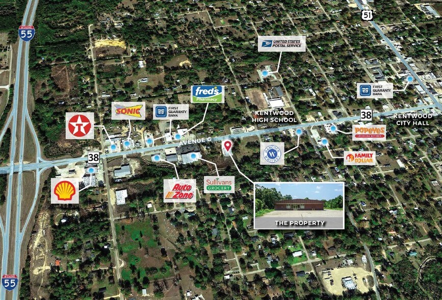 More Photos Of 706 Avenue G, Kentwood General Retail For Sale