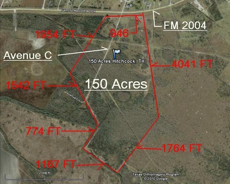 More Photos Of FM 2004 @ Avenue C, Hitchcock Land For Sale