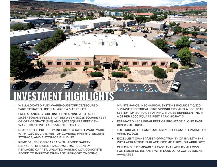 More Photos Of 345 E Riverside Dr, Saint George Light Distribution For Lease