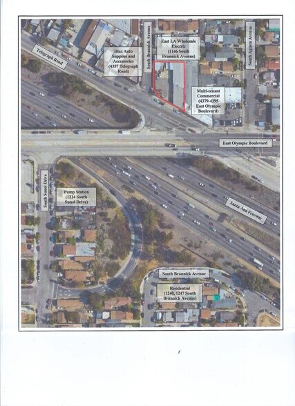 Primary Photo Of 4373 Telegraph Rd, Los Angeles Land For Sale