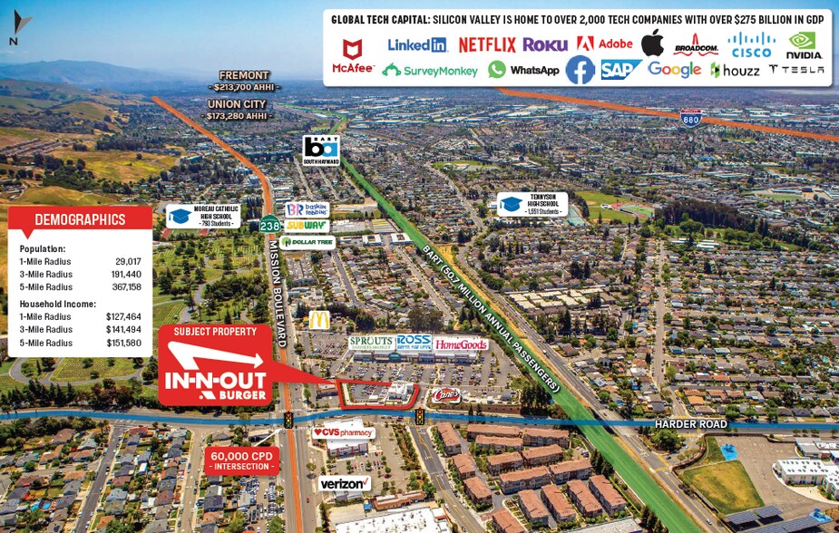 More Photos Of 709 Harder Rd, Hayward Fast Food For Sale