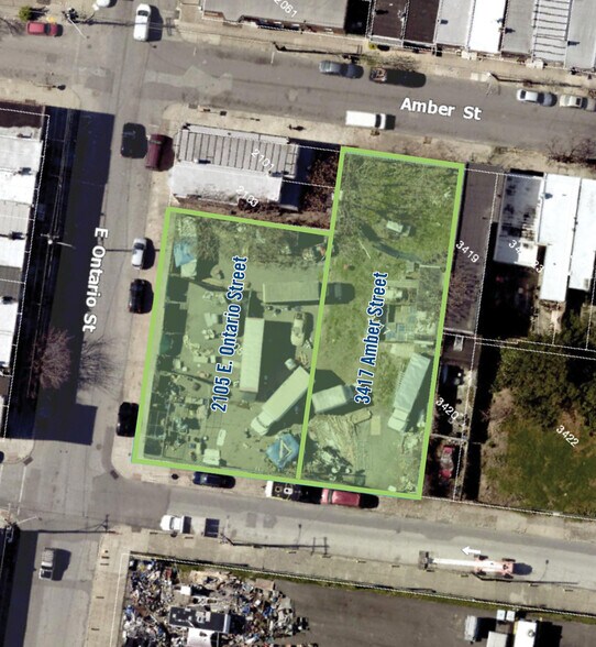 Primary Photo Of 2105 E Ontario St, Philadelphia Land For Sale