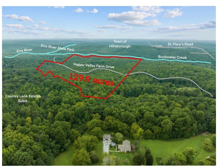 Primary Photo Of 1400 Happy Valley Farm Dr, Hillsborough Land For Sale