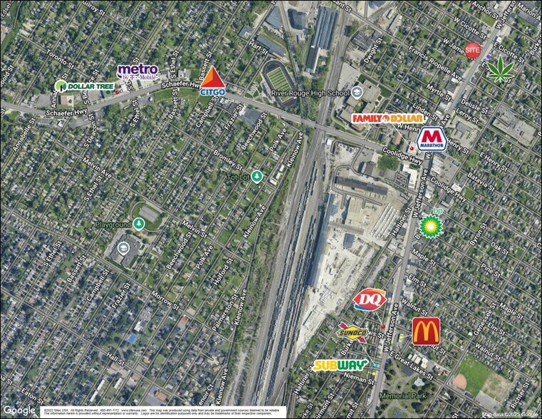 More Photos Of 10288 W Jefferson Ave, River Rouge Industrial For Sale