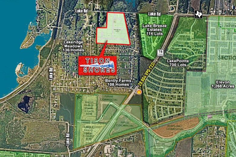 More Photos Of 486 Lake Rd. rd, Lavon Land For Sale