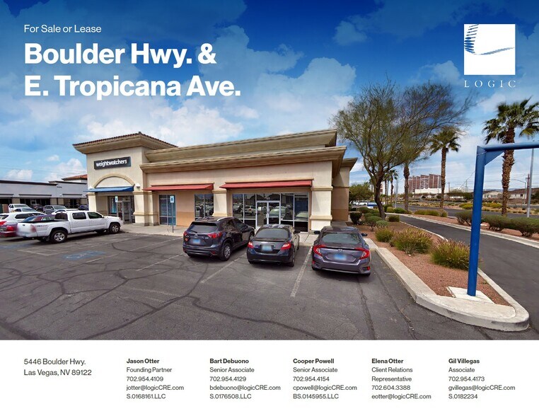 Primary Photo Of 5446 Boulder Hwy, Las Vegas Freestanding For Sale