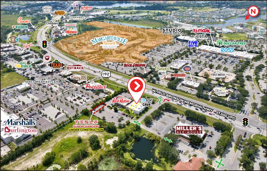 More Photos Of 8085 W Irlo Bronson Memorial Hwy, Kissimmee Restaurant For Lease