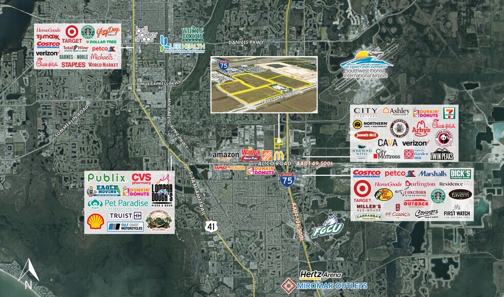 More Photos Of Three Oaks Parkway & Gulf Research Lane, Fort Myers Land For Sale