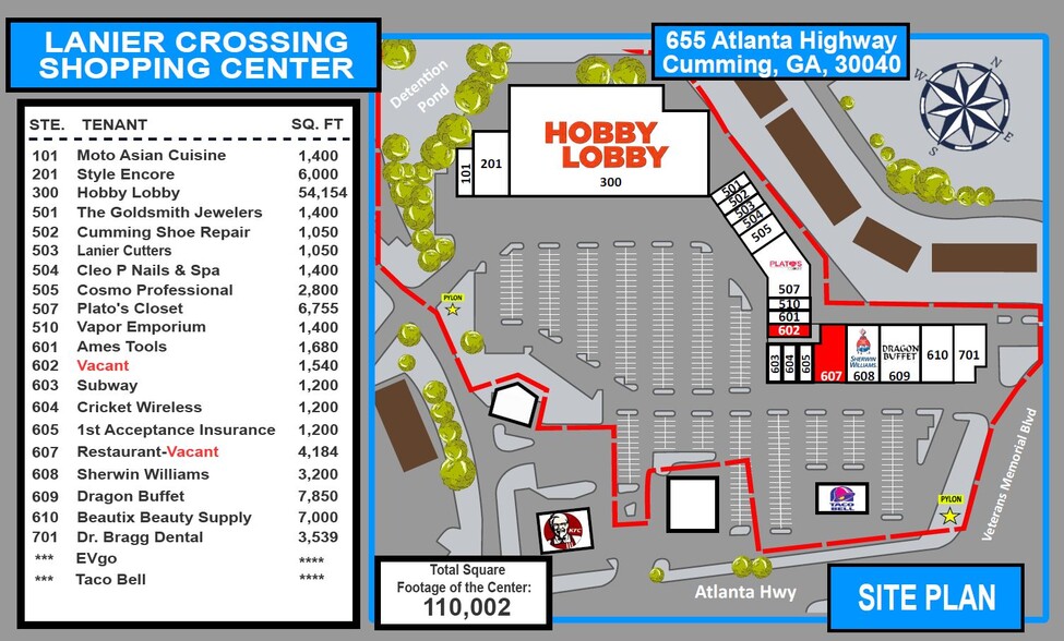 Primary Photo Of 655 Atlanta Hwy, Cumming Unknown For Lease