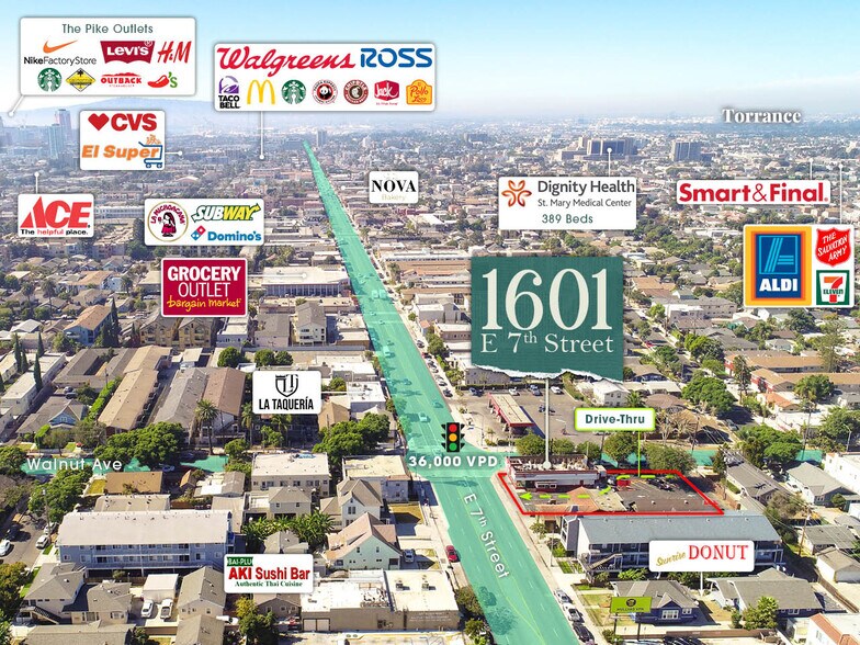 More Photos Of 1601 E 7th St, Long Beach Restaurant For Lease