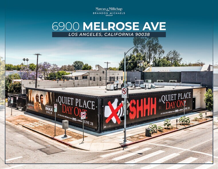 More Photos Of 6900 Melrose Ave, Los Angeles General Retail For Lease