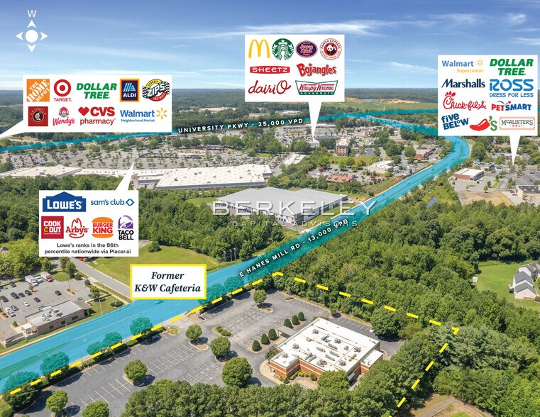 More Photos Of 800 E Hanes Mill Rd, Winston-Salem Restaurant For Sale