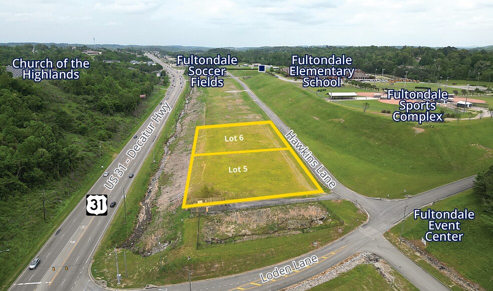 Primary Photo Of 3000 & 3004 Hawkins Ln, Fultondale Land For Sale