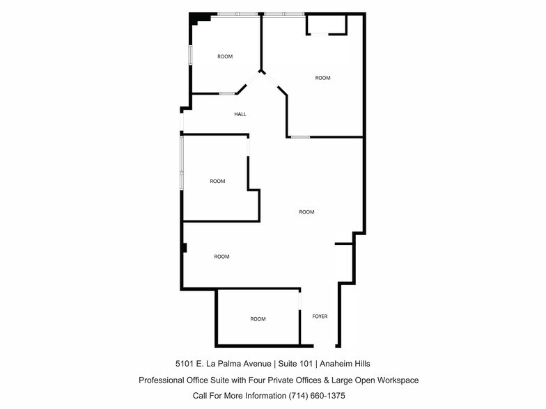 More Photos Of 5101 E La Palma Ave, Anaheim Office For Lease