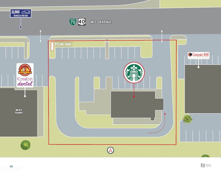 More Photos Of 9900 W Colfax Ave, Lakewood Fast Food For Sale