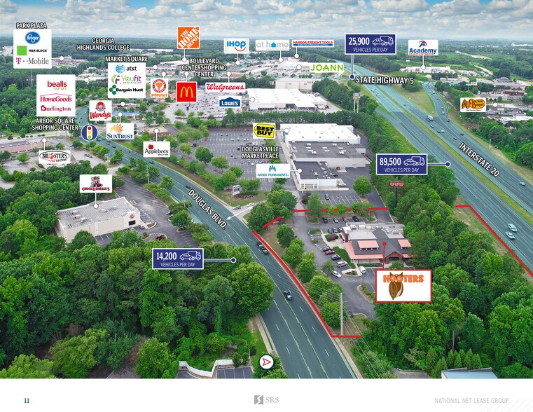 More Photos Of 6855 Douglas Blvd, Douglasville Restaurant For Lease